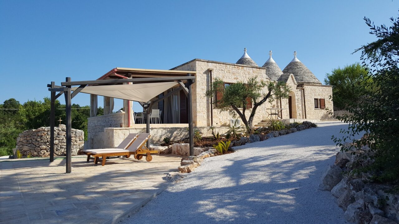 villa vacanze trulli esterno
